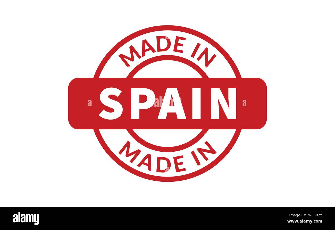 Made In Spain Rubber Stamp Stock Vector Image & Art Alamy