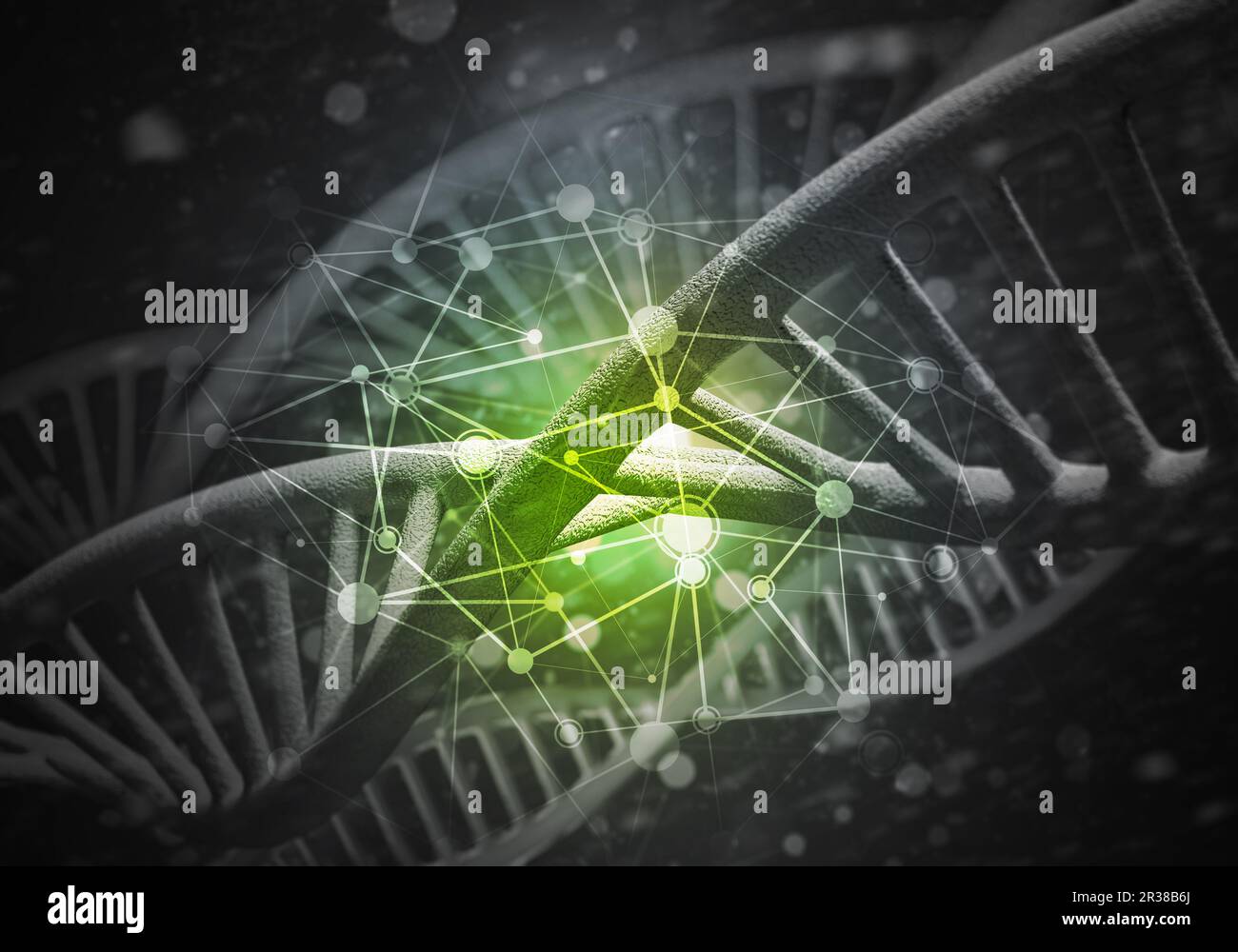 DNA molecules background Stock Photo - Alamy