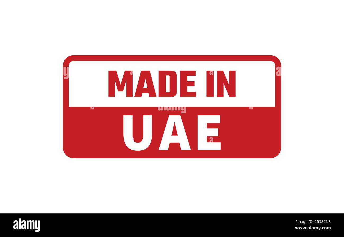 Made In UAE Rubber Stamp Stock Vector Image & Art Alamy
