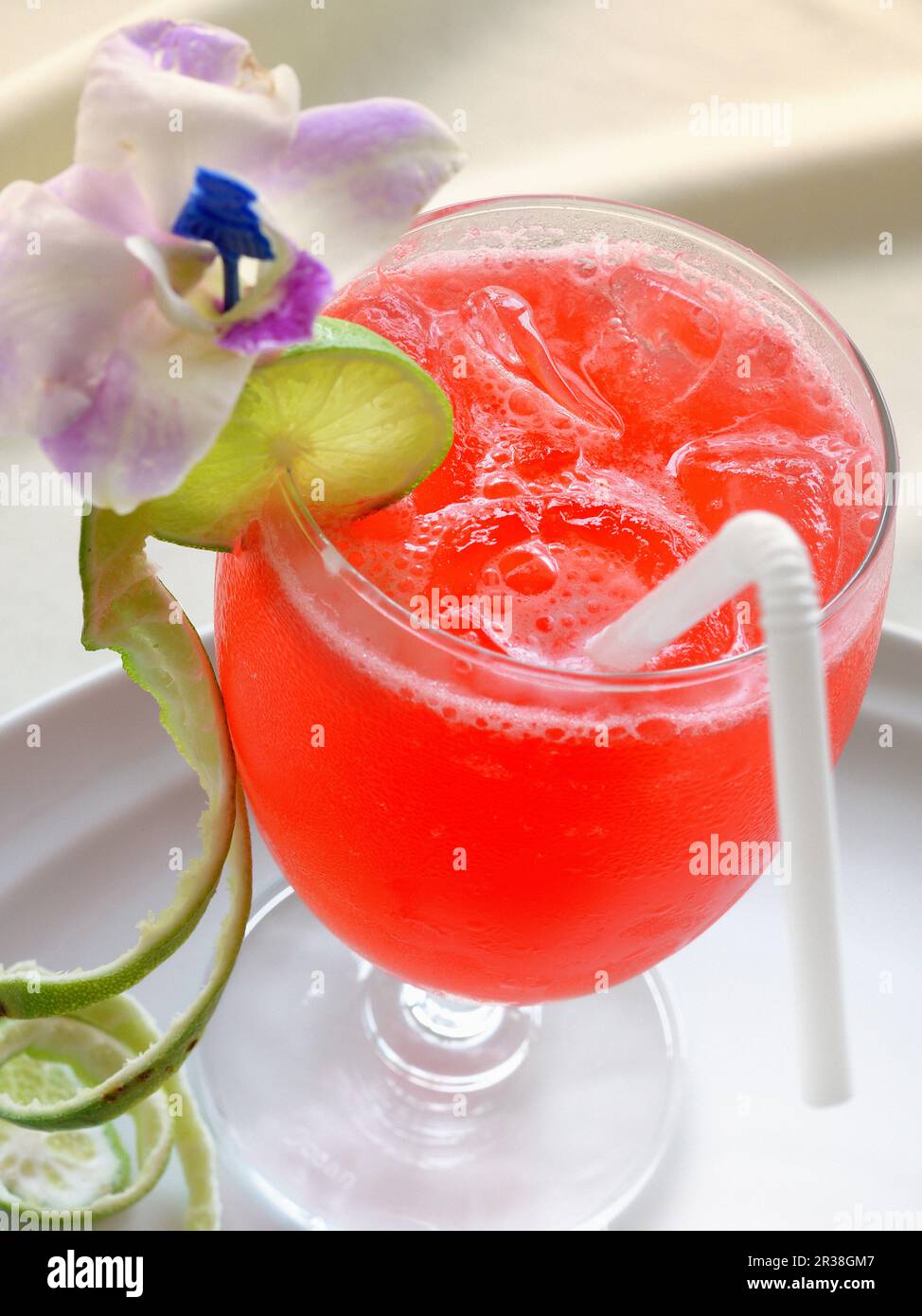 Zombie (cocktail with rum and fruit juice Stock Photo Alamy