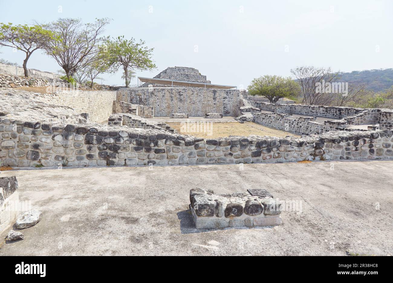 The ancient city of Xochicalco, Morelos is a rare example of a Mayan ...