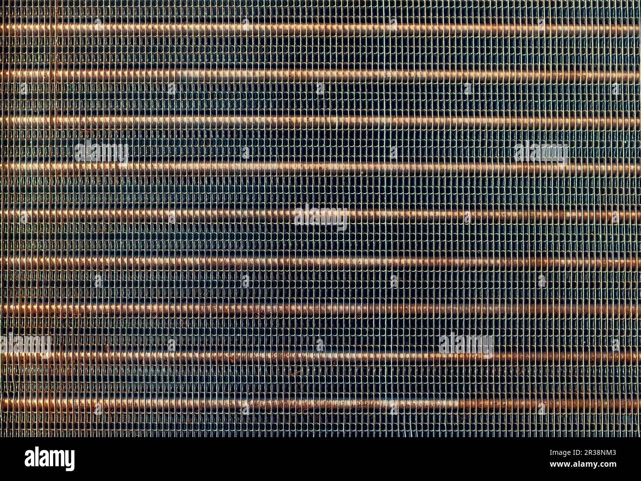 Radiator from car engine Stock Photo - Alamy