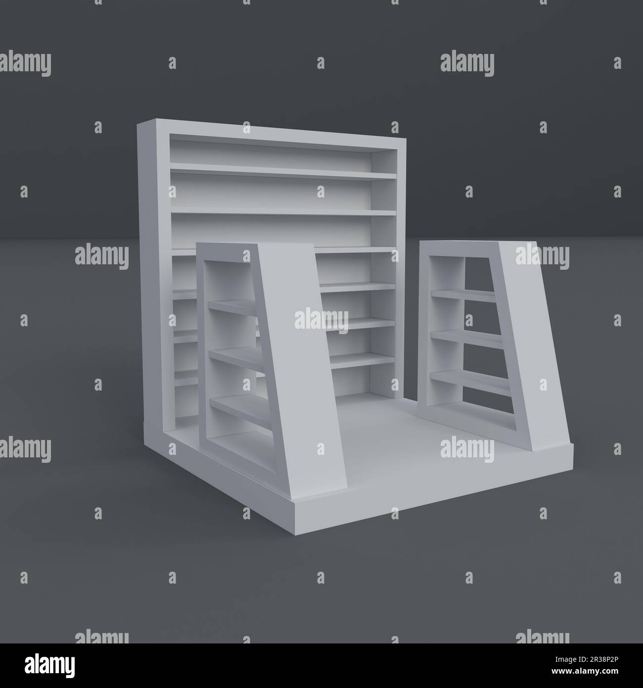 3d rendering product display stand design Stock Photo Alamy