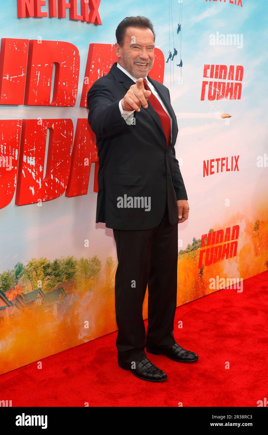 22 May 2023 Los Angeles, California - Arnold Schwarzenegger. Los