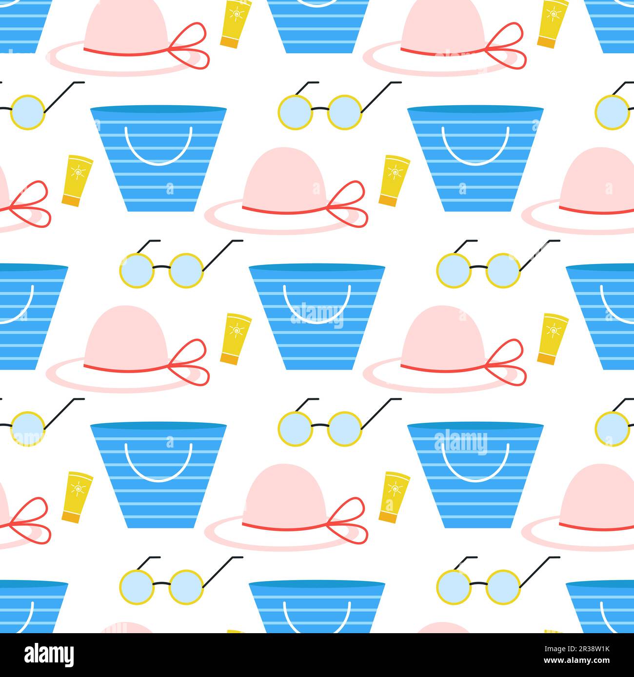 Pool accessory pattern hi-res stock photography and images - Alamy