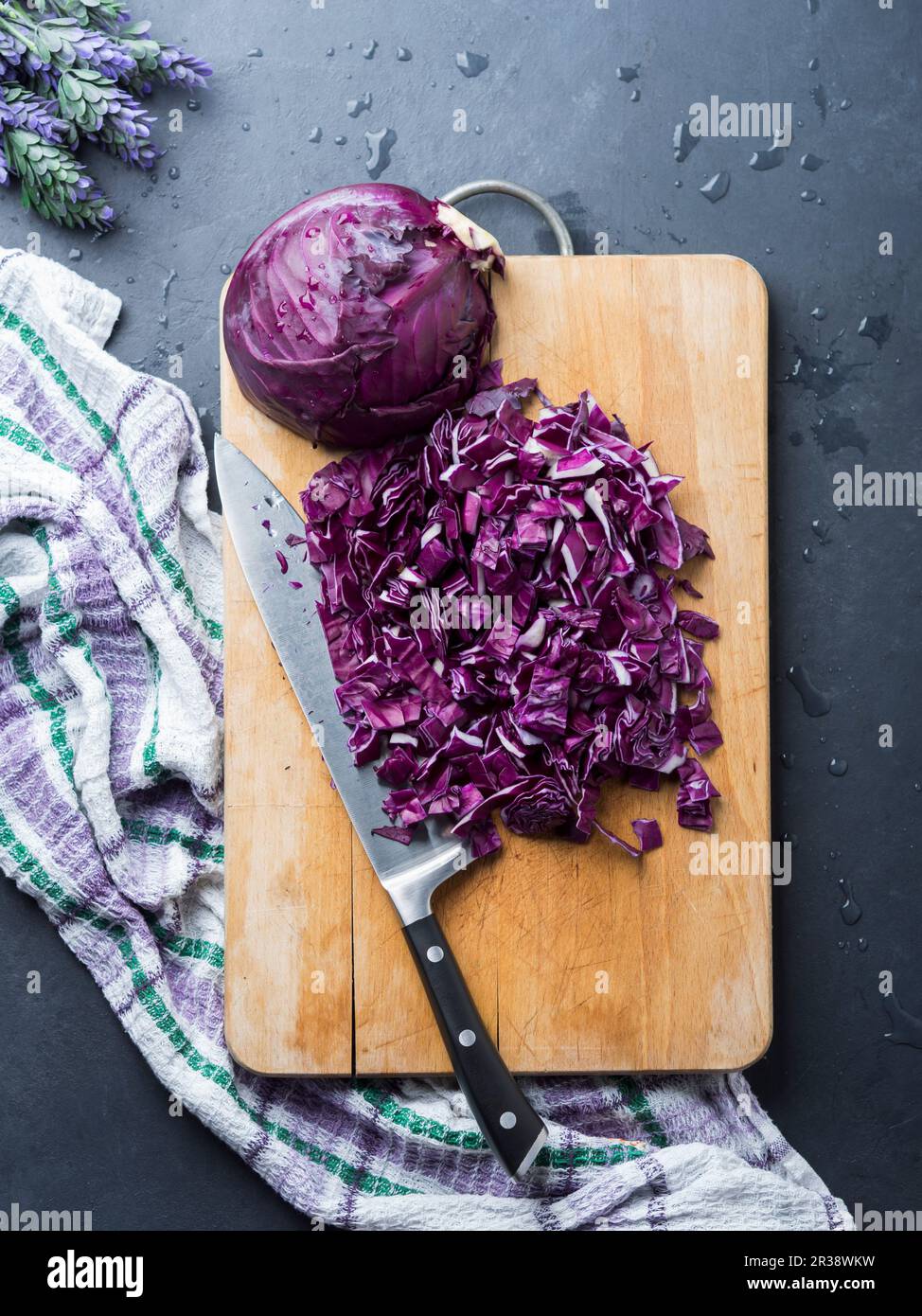 Overhead shot dark purple hi-res stock photography and images - Alamy