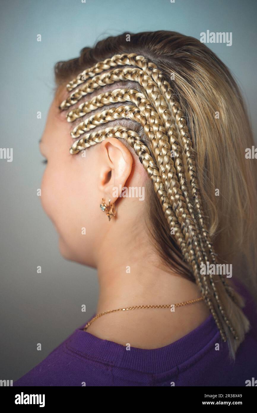 Girls sale with cornrows