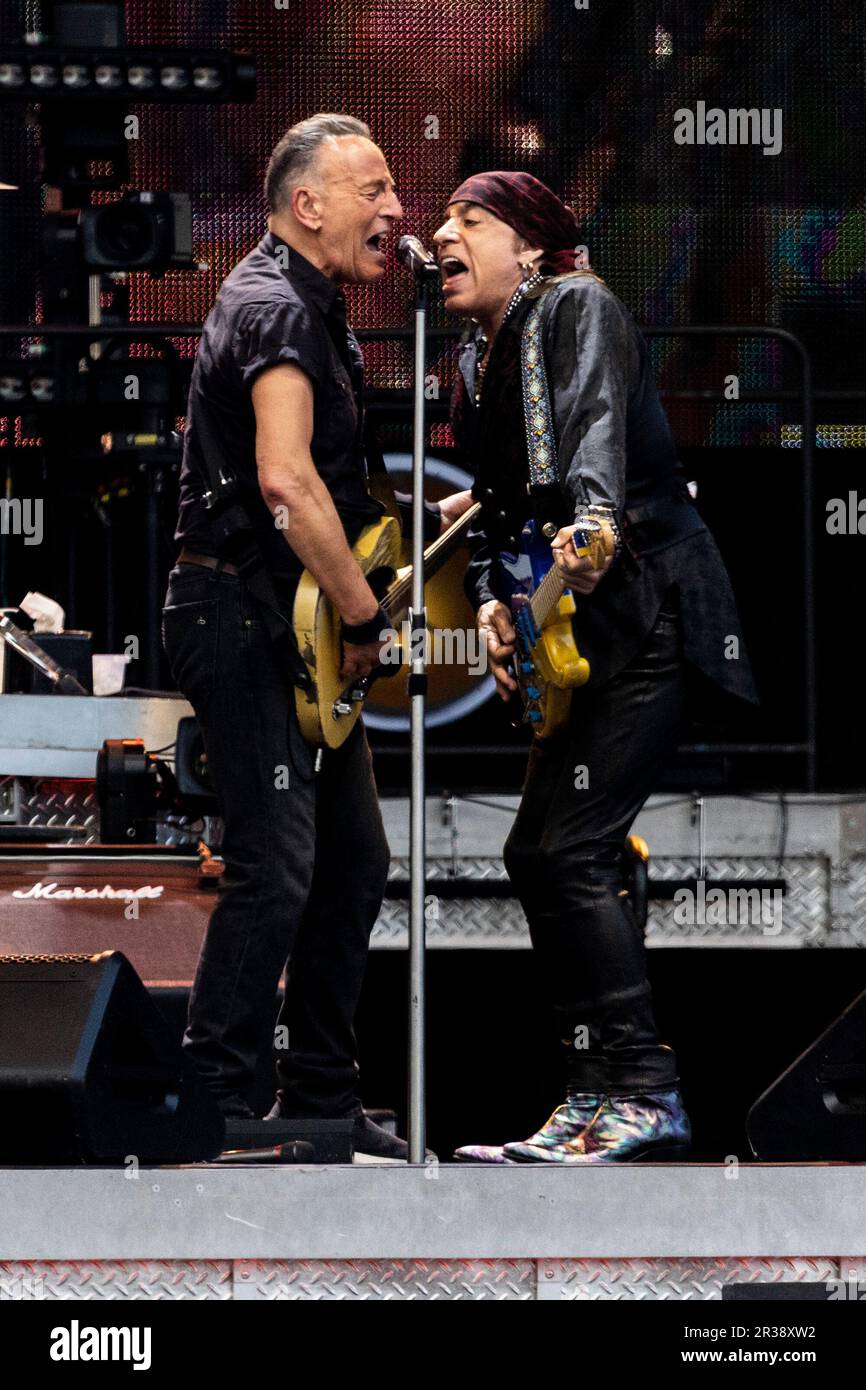 Rome Italy May  21, 2023 Bruce Springsteen And The E Street Band live at Circo Massimo Rome © Roberto Finizio / Alamy Stock Photo