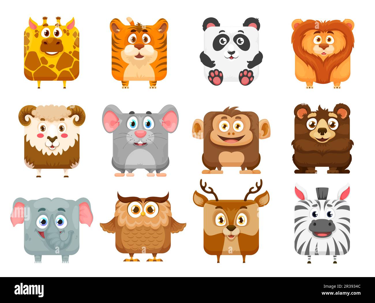 panda bear kawaii cute animal icon Stock Vector Image & Art - Alamy