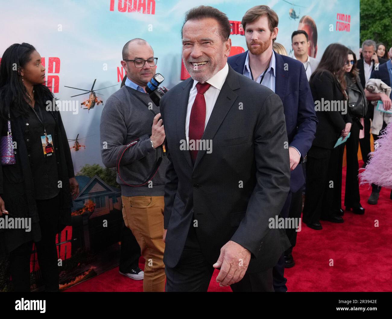 los-angeles-usa-22nd-may-2023-arnold-schwarzenegger-arrives-at-the