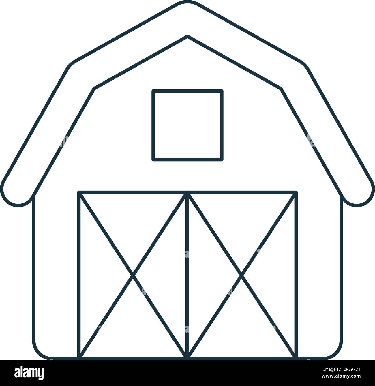 Barn Clipart Black And White