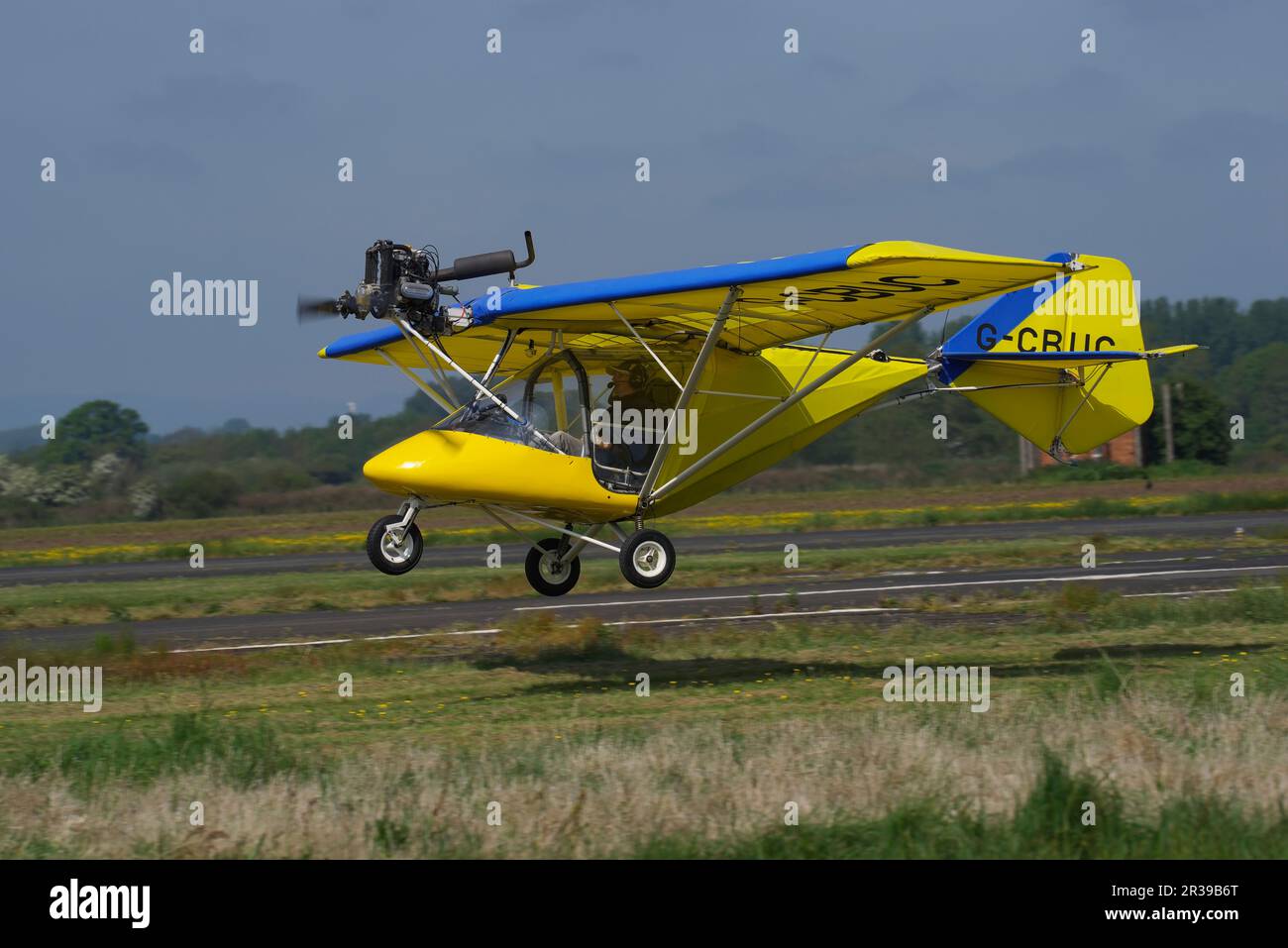 Raj Hamsa X-Air, G-CBUC  Sleap Airfield, Shropshire, England, United Kingdom, Stock Photo