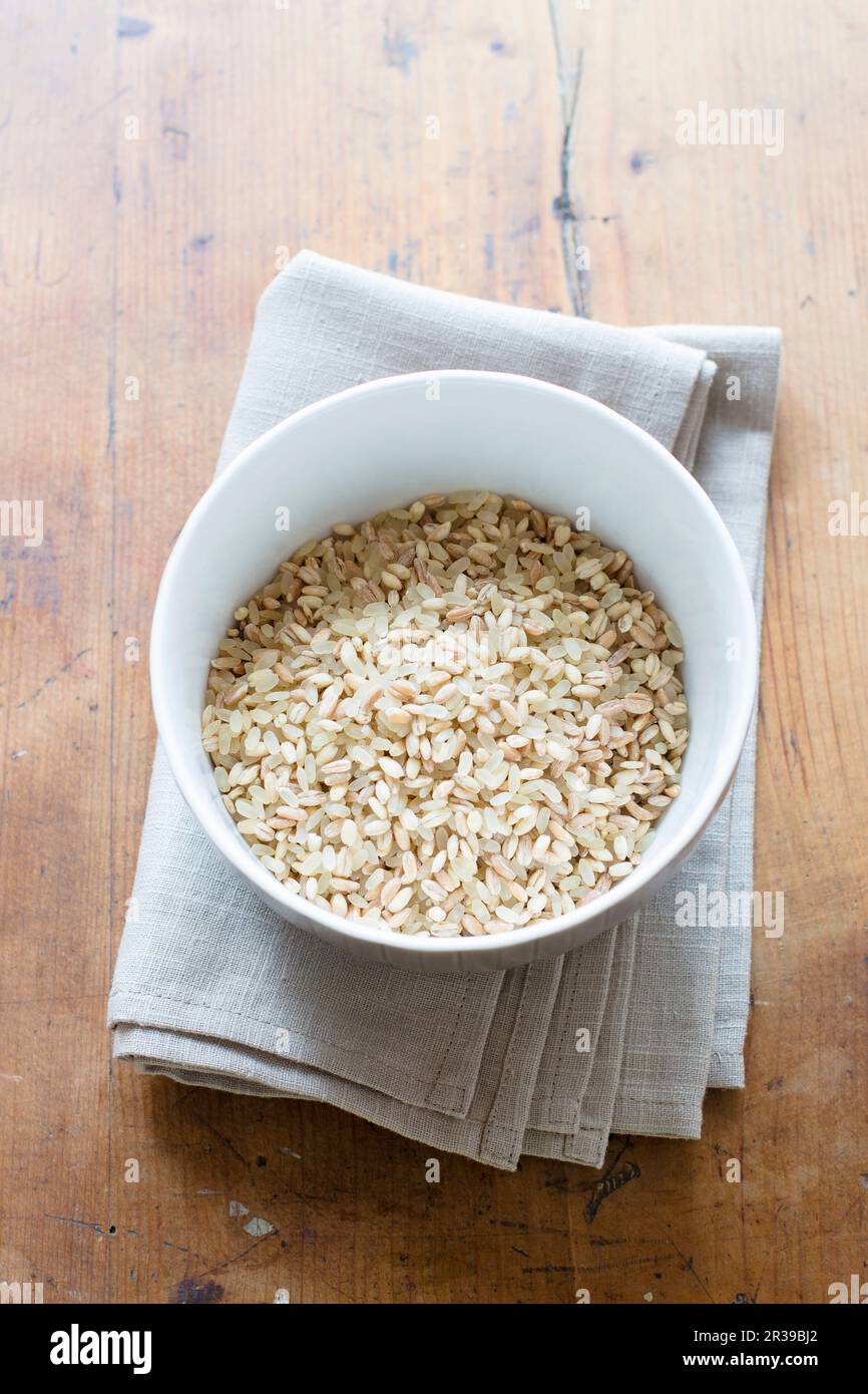 Bowl of Rice Stock Photo - Alamy