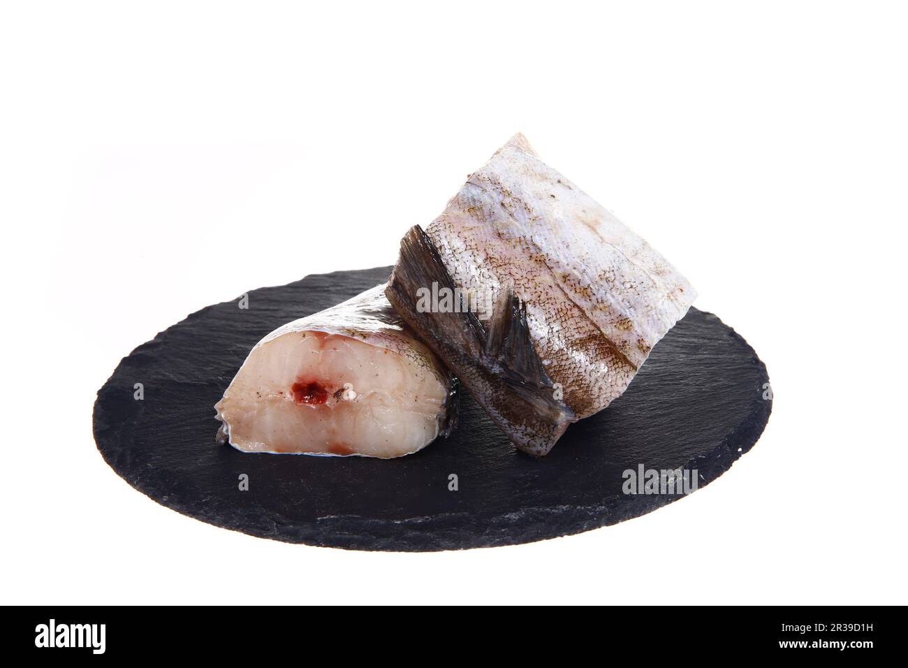 Cod isolated on a white background, fresh Stock Photo - Alamy