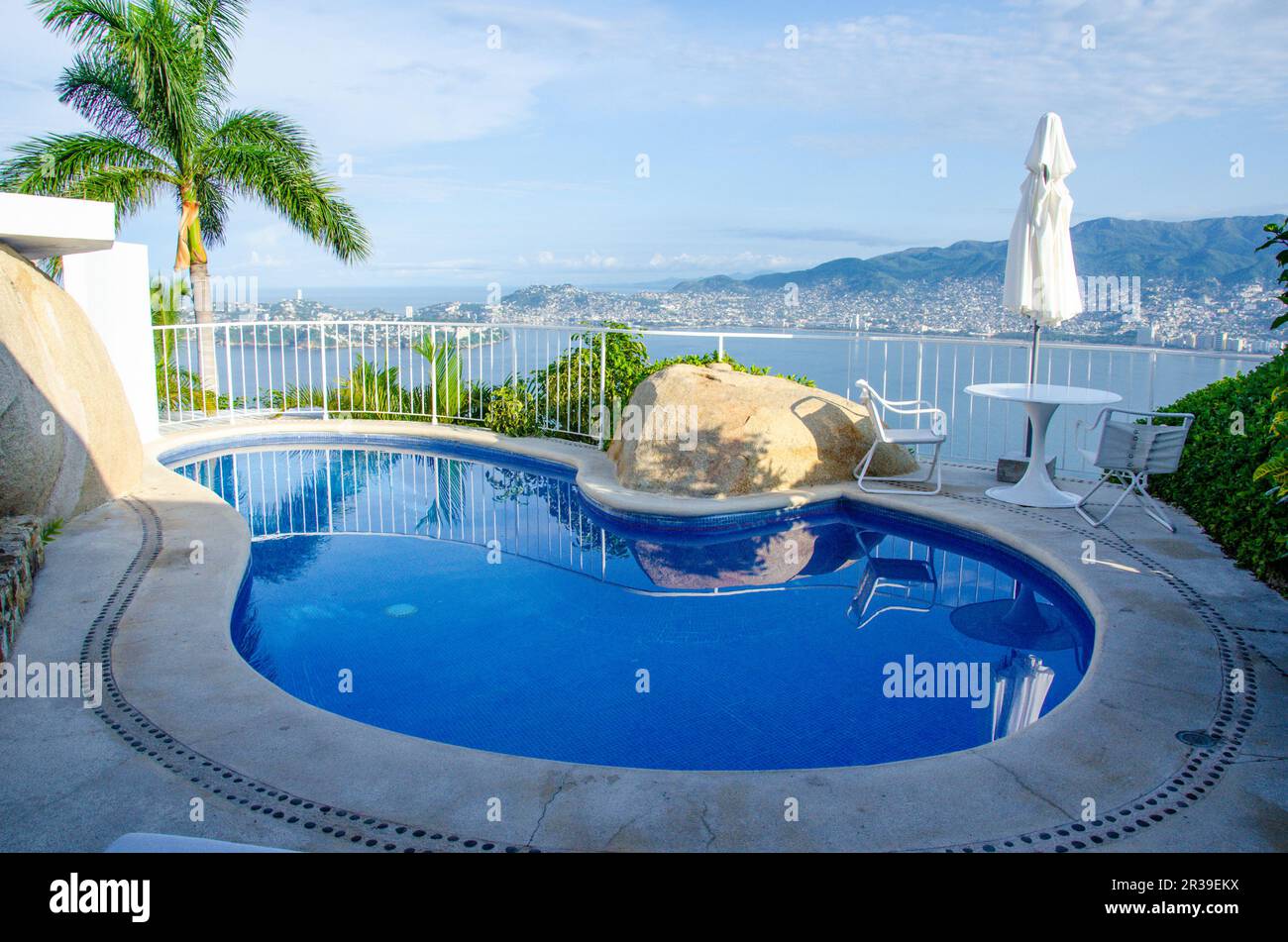 Hotel Las Brisas with Private Pool in Acapulco, Mexico Stock Photo Alamy