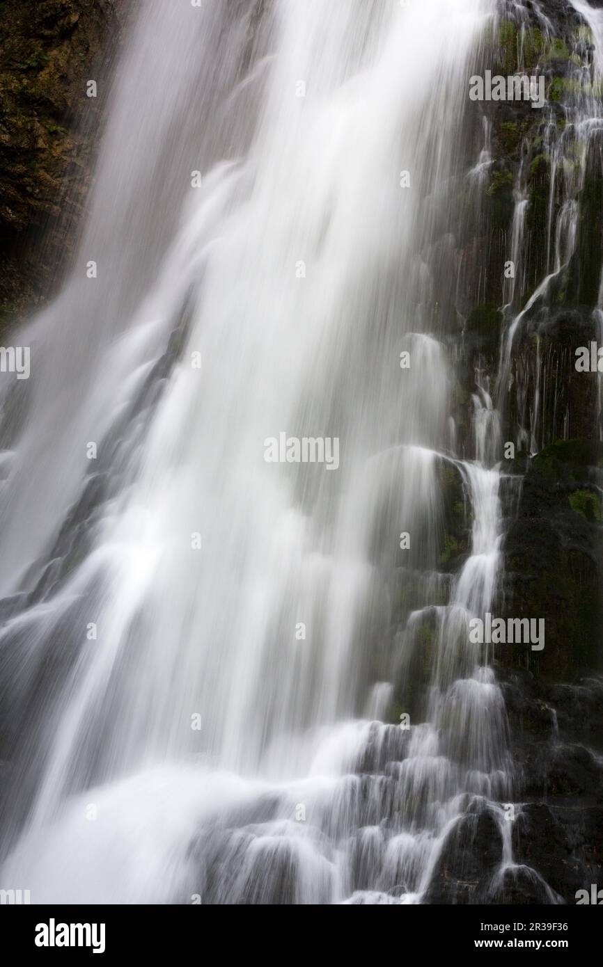 Gollinger waterfall, Austria Stock Photo