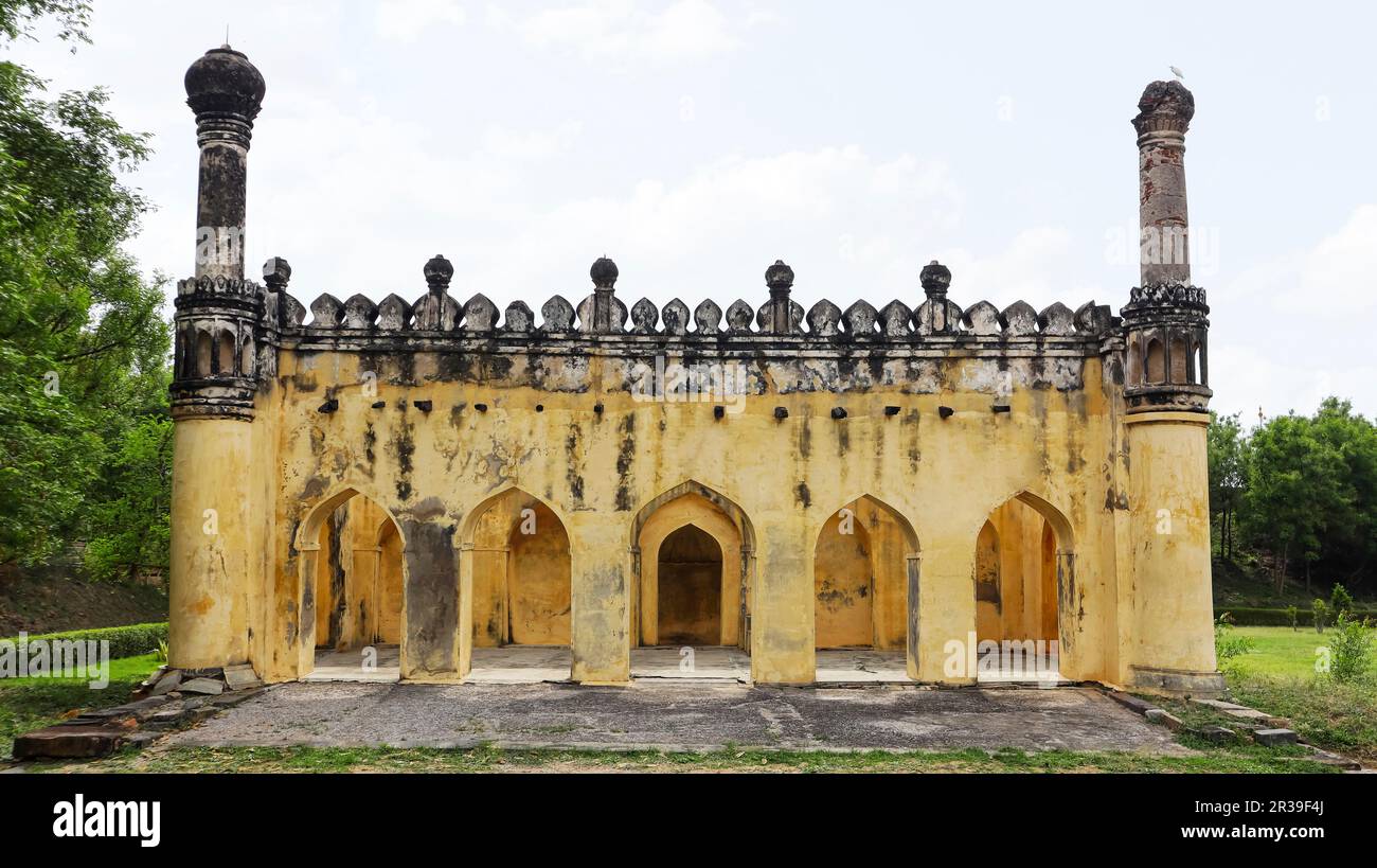 Mosque in the Campus of Siddhavatam Fort, Kadapa, Andhra Pradesh, India. Stock Photo