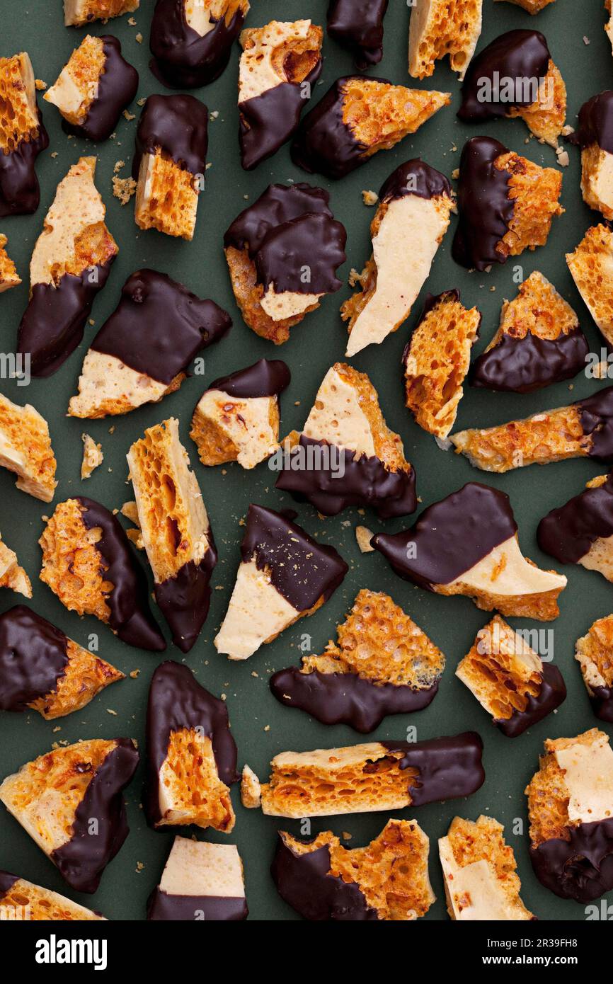 Chocolate dipped (Sweets from Australia and England Stock