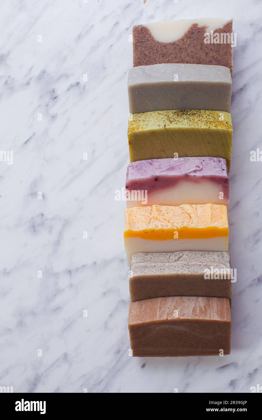 Spa composition handmade soap hi-res stock photography and images - Alamy