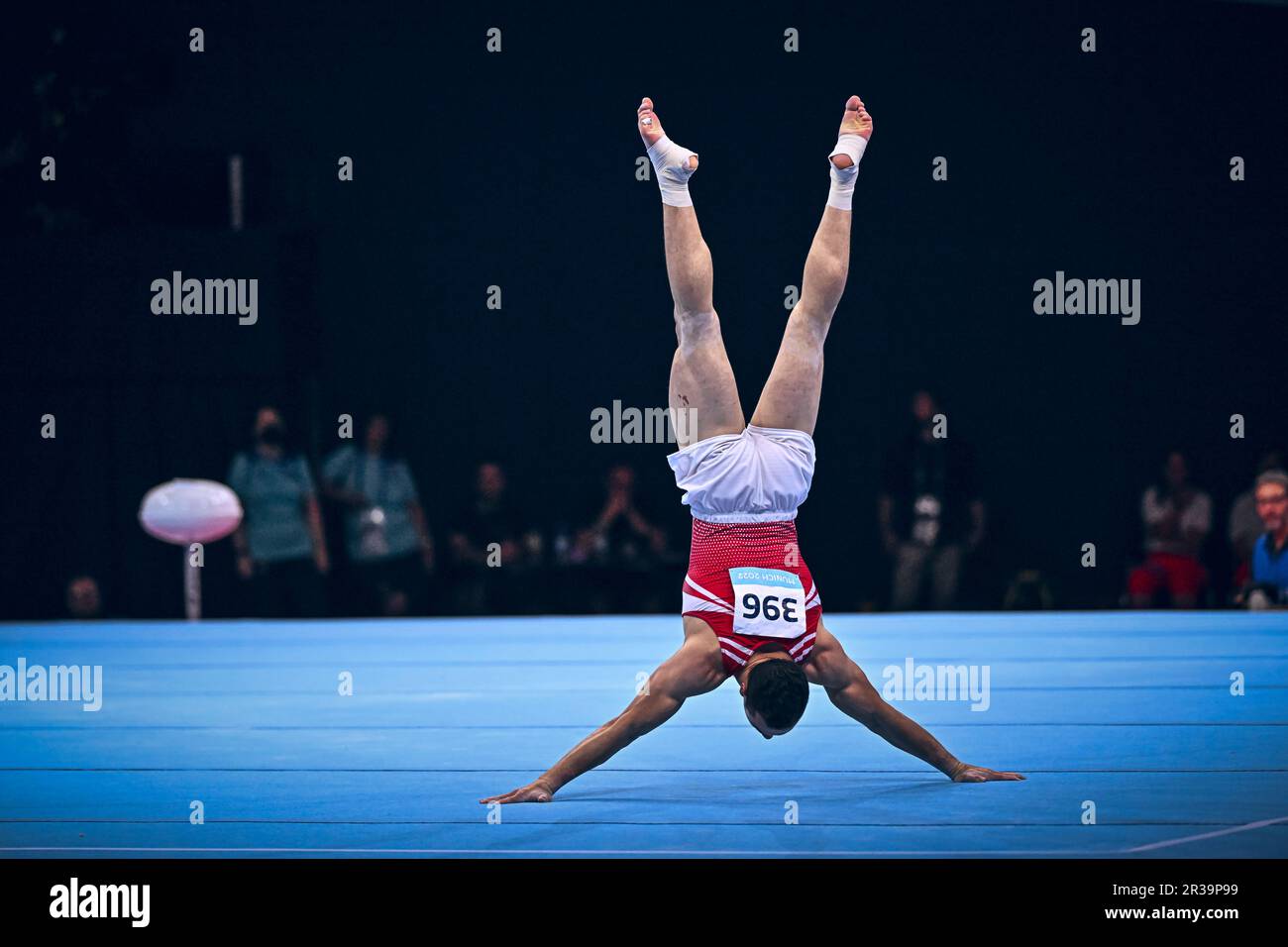 Ahmet Önder participating in the 2022 Munich European Gymnastics