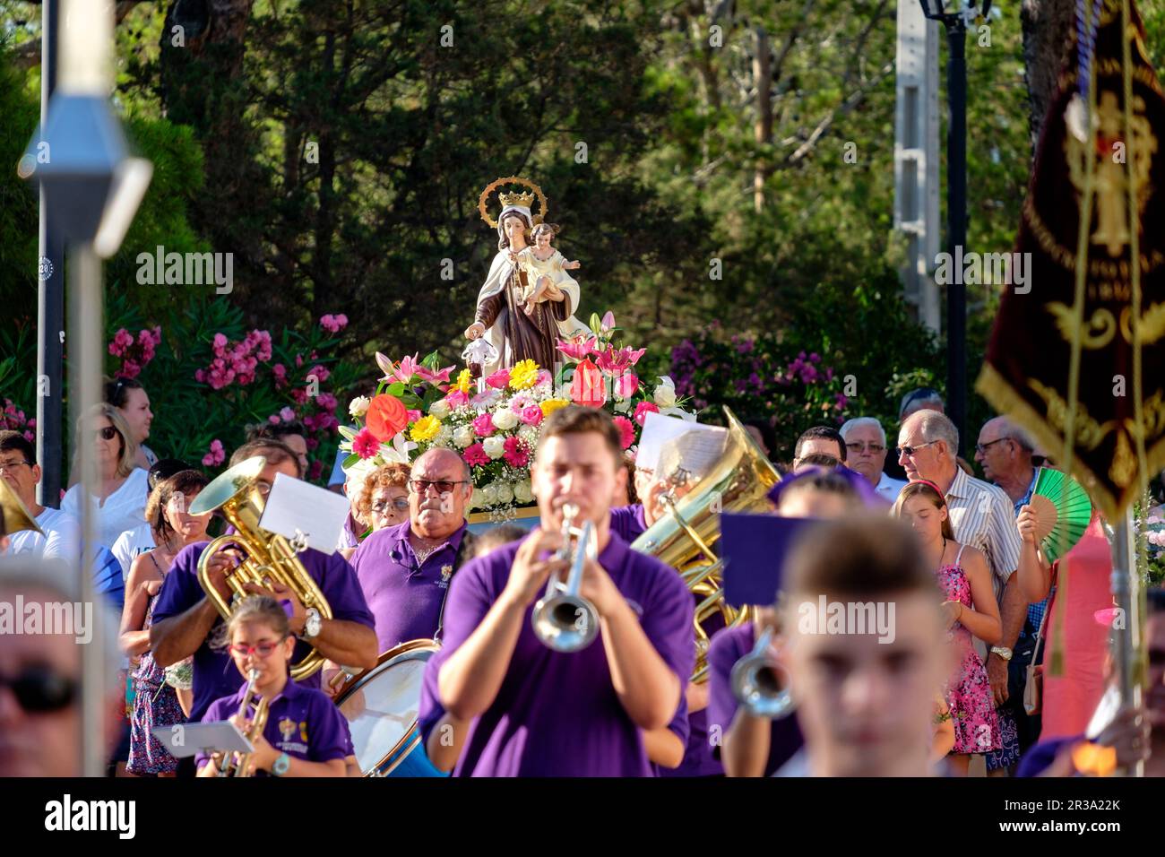 Procesion virgen carmen hi-res stock photography and images - Alamy