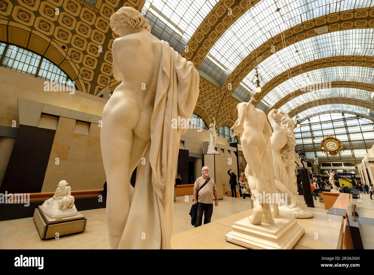 Museo de Orsay, Ministerio de Cultura y Comunicación Francés, Paris, France,Western Europe. Stock Photo