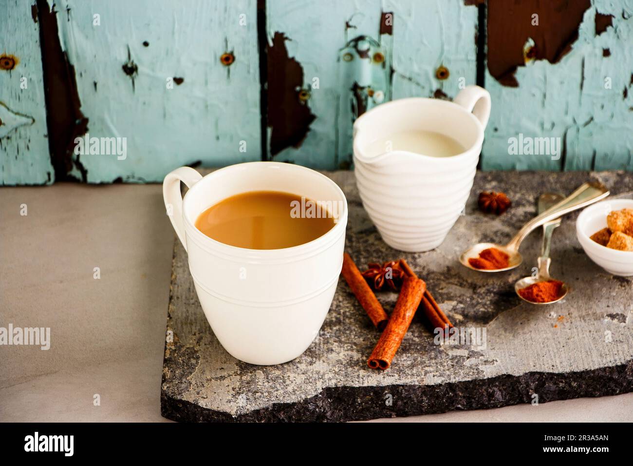 Indian masala chai or tea hi-res stock photography and images - Alamy