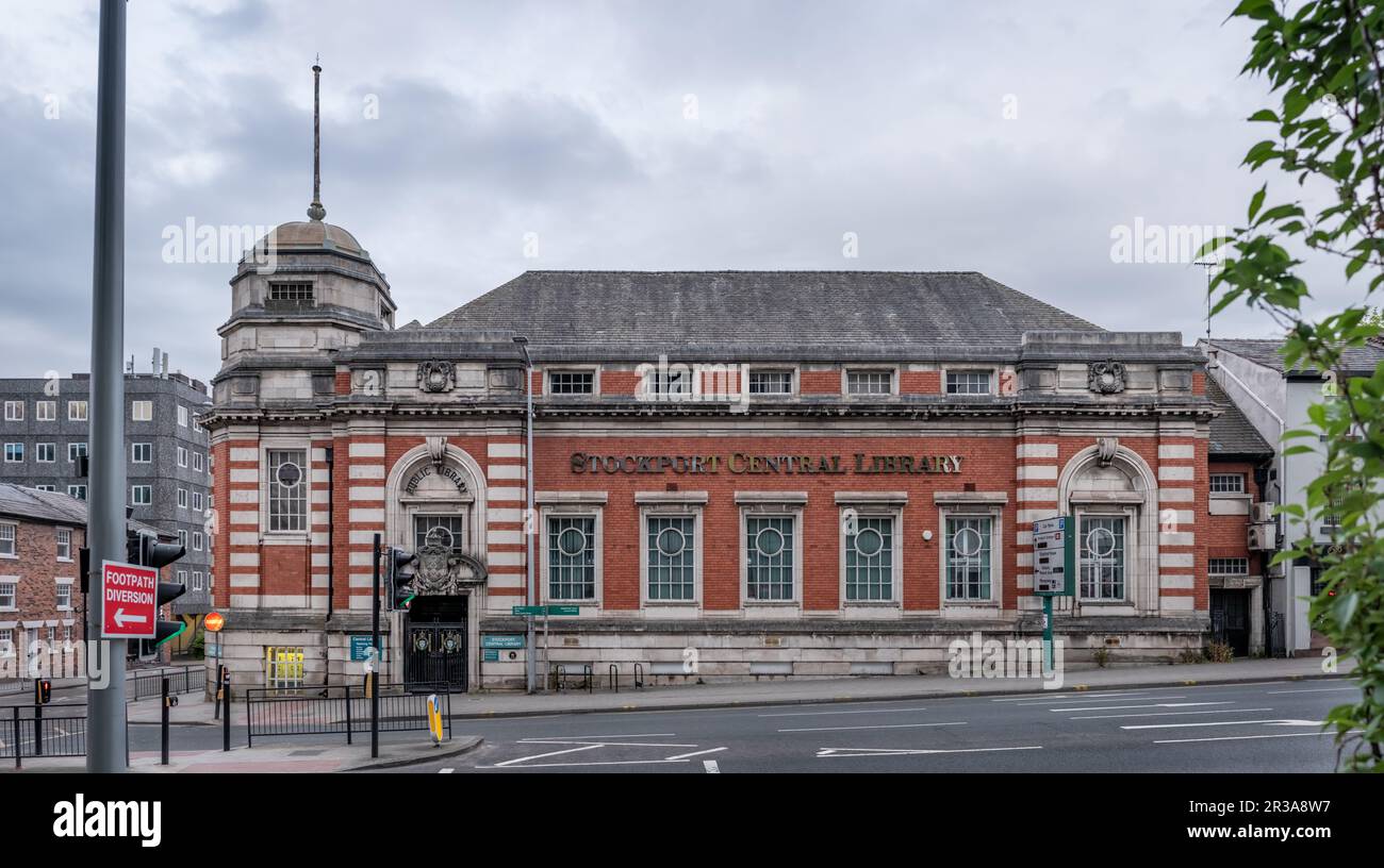 Stockpot Central Library viewed from the notorious and important A6