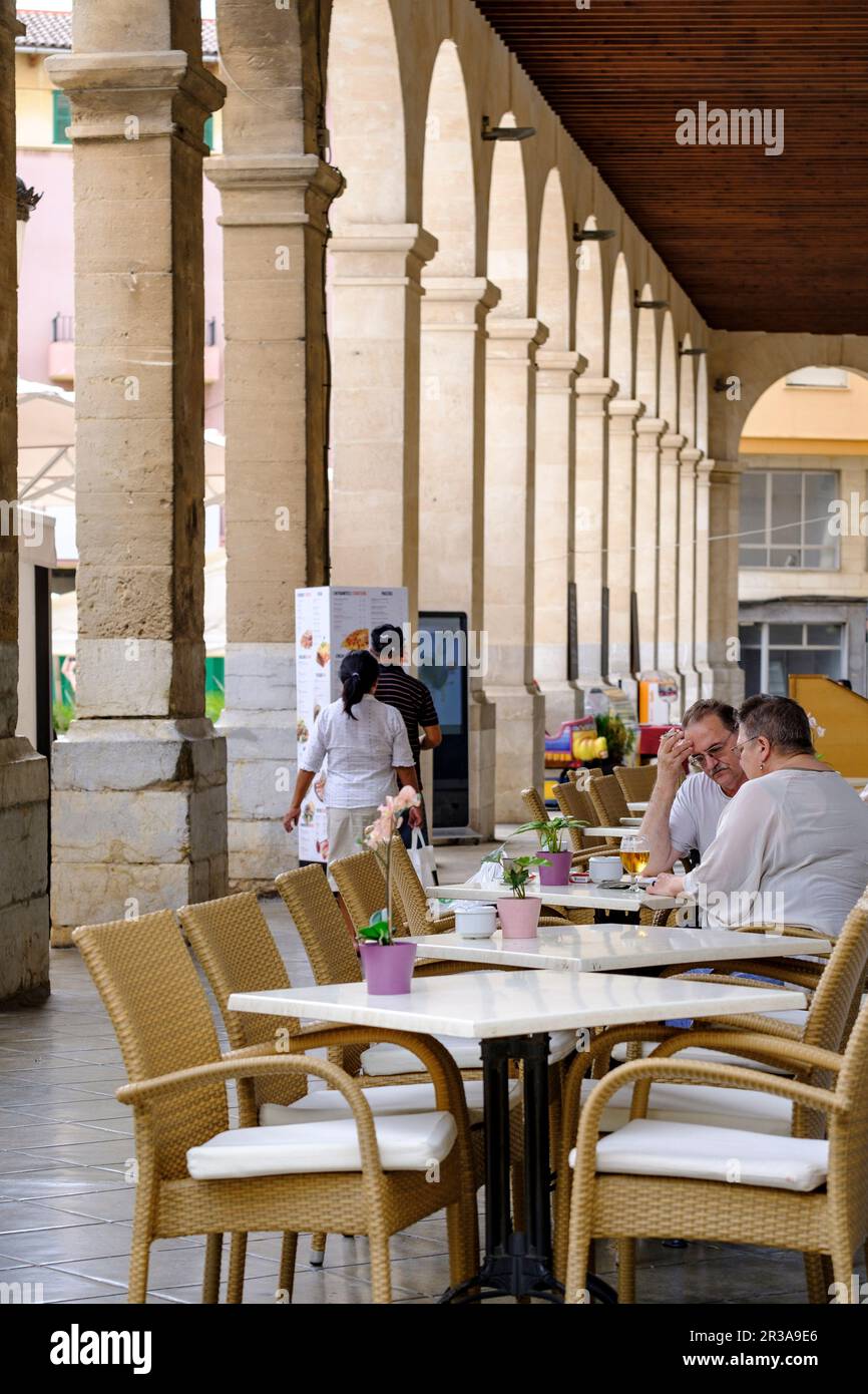 cafe Ciutat, Inca, Mallorca, balearic islands, spain, europe Stock 