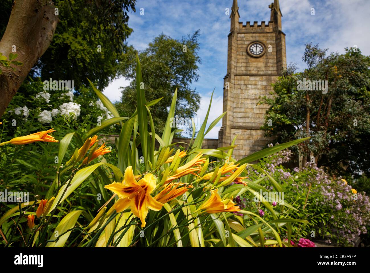 Holly Mount School Monument, Rawtenstall Stock Photo Alamy