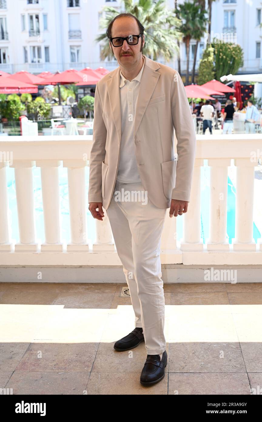 Cannes, . 23rd May, 2023. 76th Cannes Film Festival 2023, Photocall Film “Kidnapped”. Pictured Fausto Russo Alesi Credit: Independent Photo Agency/Alamy Live News Stock Photo