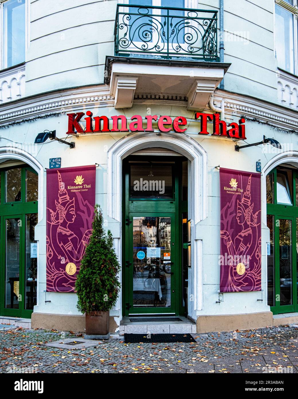 Kinnaree Thai Restaurant entrance, Südstern 14, KreuzbergBerlin