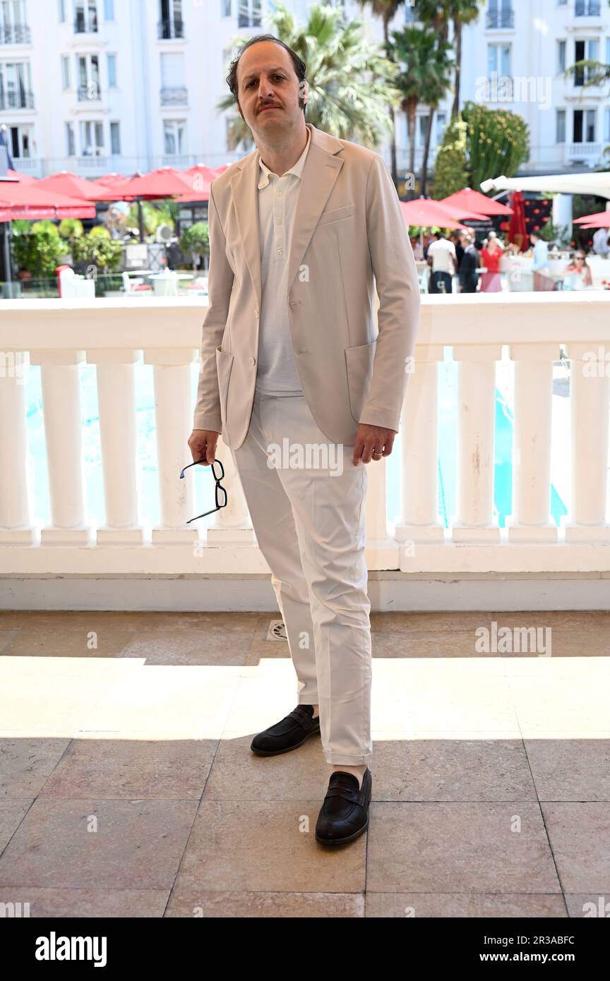 Cannes, . 23rd May, 2023. 76th Cannes Film Festival 2023, Photocall Film “Kidnapped”. Pictured Fausto Russo Alesi Credit: Independent Photo Agency/Alamy Live News Stock Photo