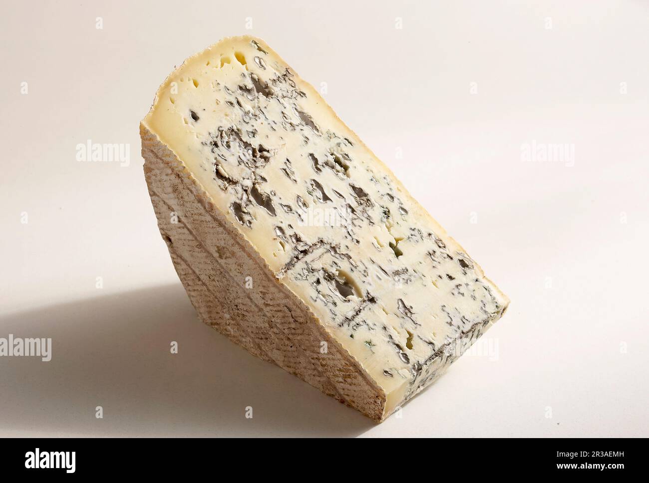 Bleu de Jura, blue cheese made from cow's milk, France Stock Photo - Alamy
