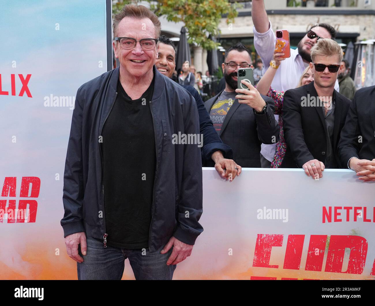 Tom Arnold arrives at the Netflix's FUBAR Los Angeles Premiere held at