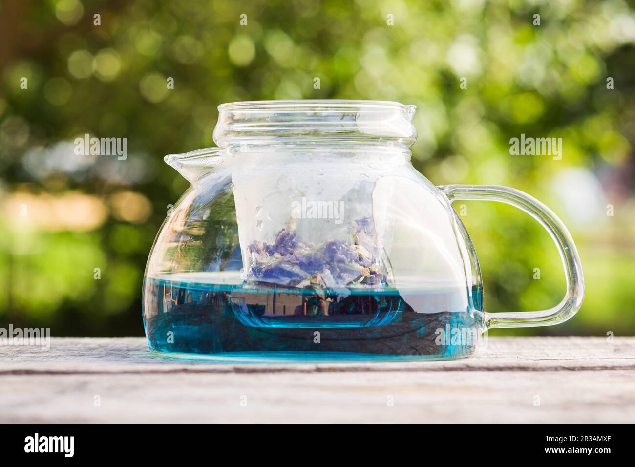 The wonderful morning with traditional oriental Anchan tea Stock Photo ...