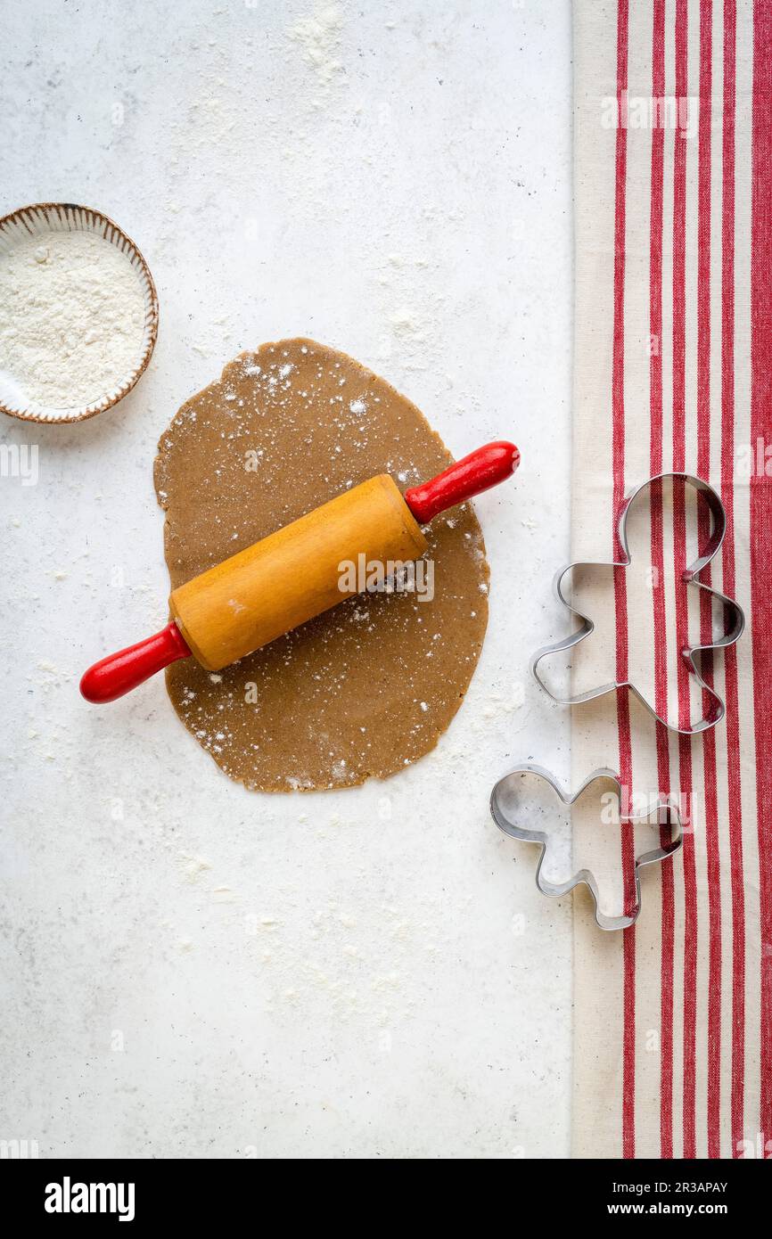 Gingerbread men Stock Photo