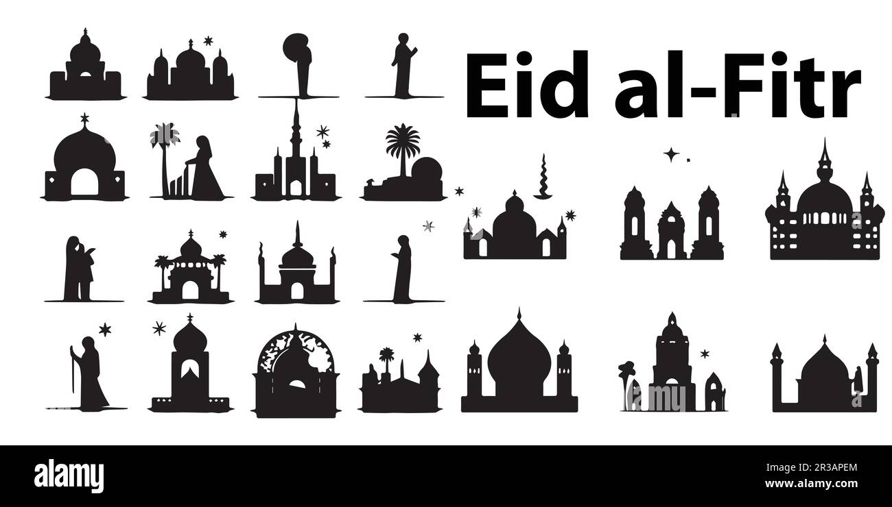 Eid Mubarak Eid Al-Fitr Eid Al-Adha Ramadan Iftar, Ramadan, Bayram, Schwarz  und weiß, eid al-adha png