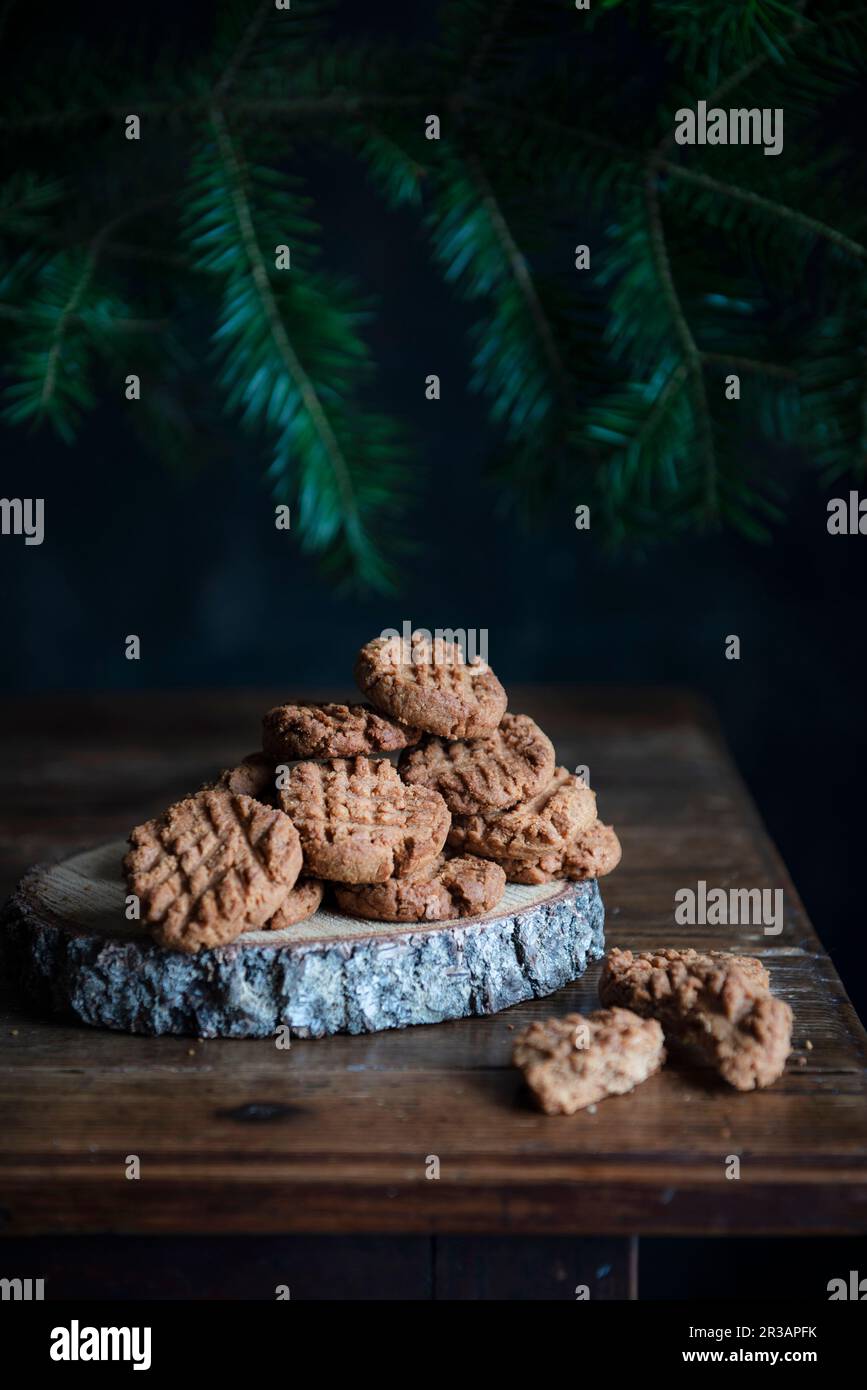Peanut Butter Cookies Stock Photo - Alamy