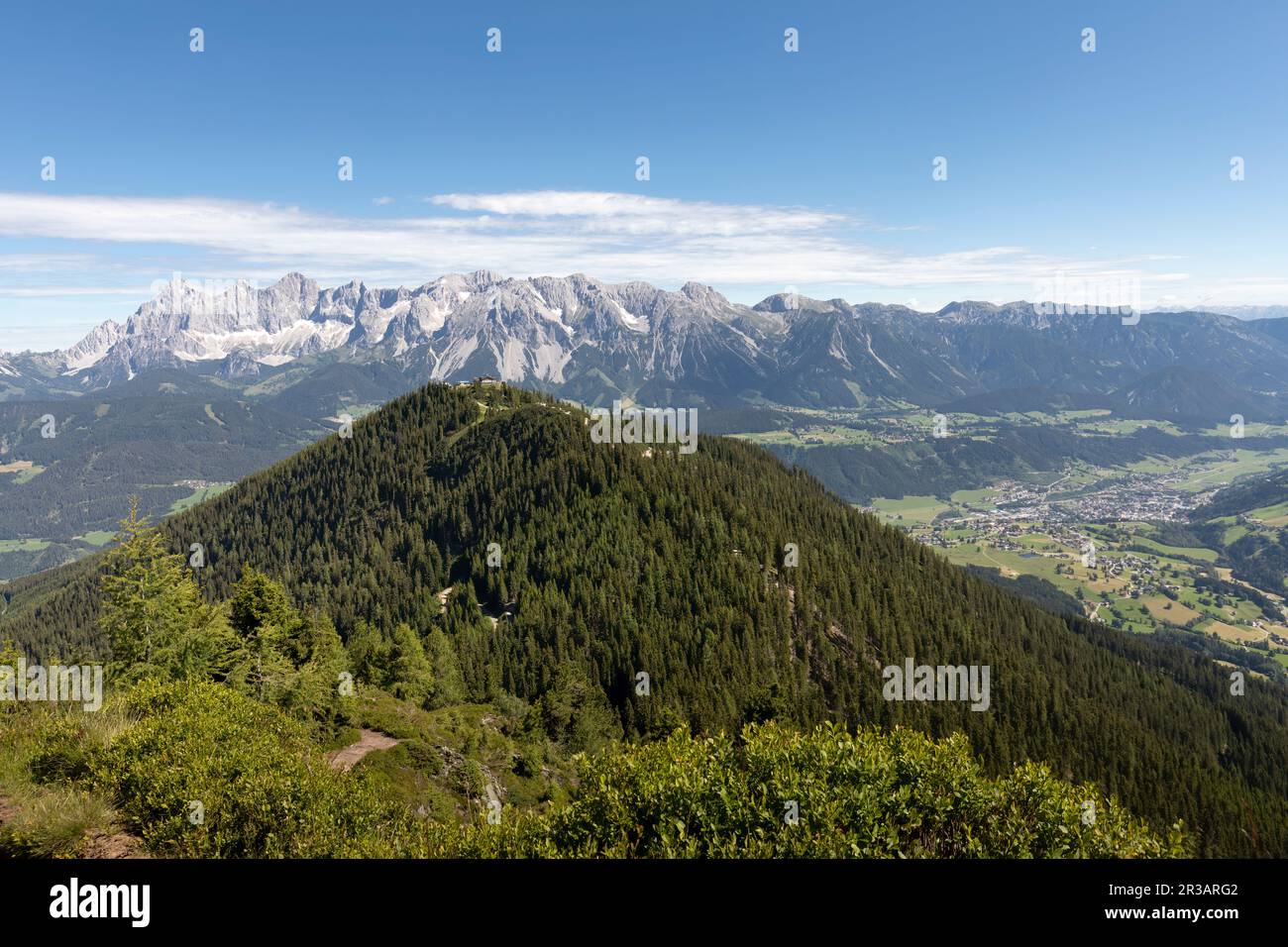 The Dachstein Massif in Styria, Austria, Europe Stock Photo