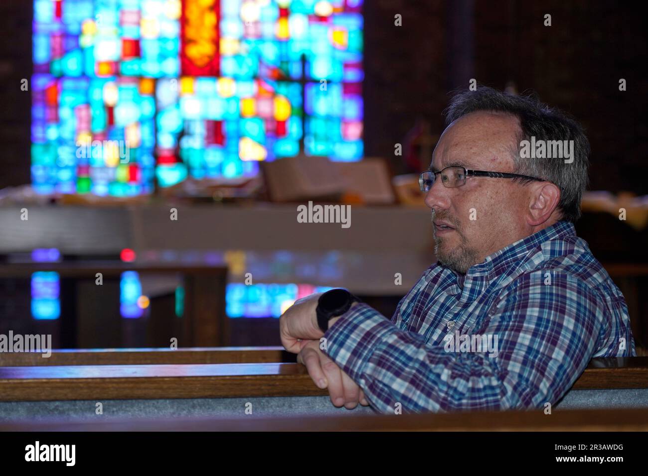 The Rev. Ed McKinney, pastor of Stokesdale United Methodist Church