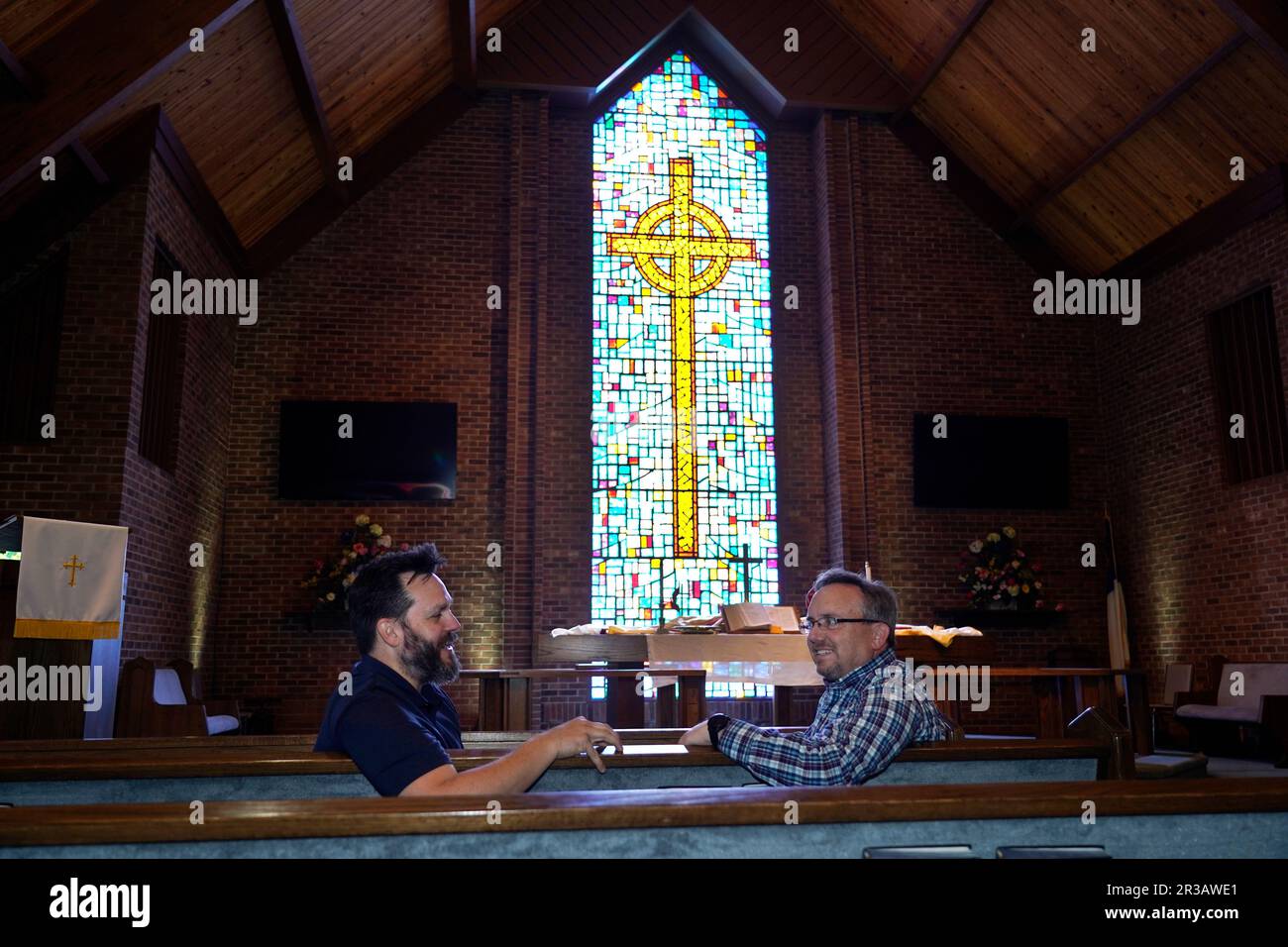 The Rev. Ed McKinney, pastor of Stokesdale United Methodist Church