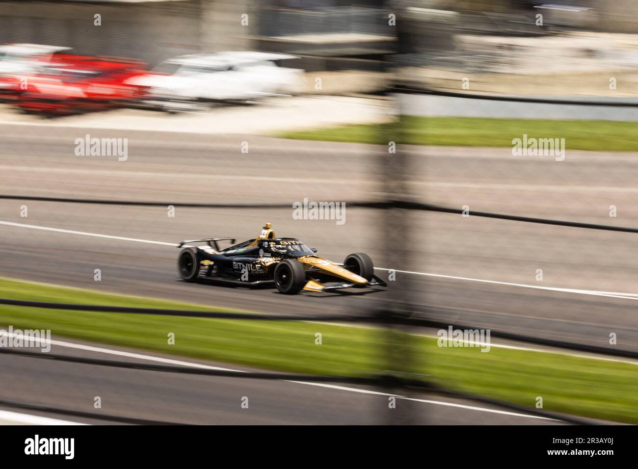 Indianapolis, USA. 22nd May, 2023. INDIANAPOLIS, INDIANA - MAY 22: Ed Carpenter Racing driver Ed Carpenter (33) of United States practices at Indianapolis Motor Speedway for the Indy 500 on May 22, 2023 in Indianapolis, Indiana. Credit: Jeremy Hogan/Alamy Live News Stock Photo