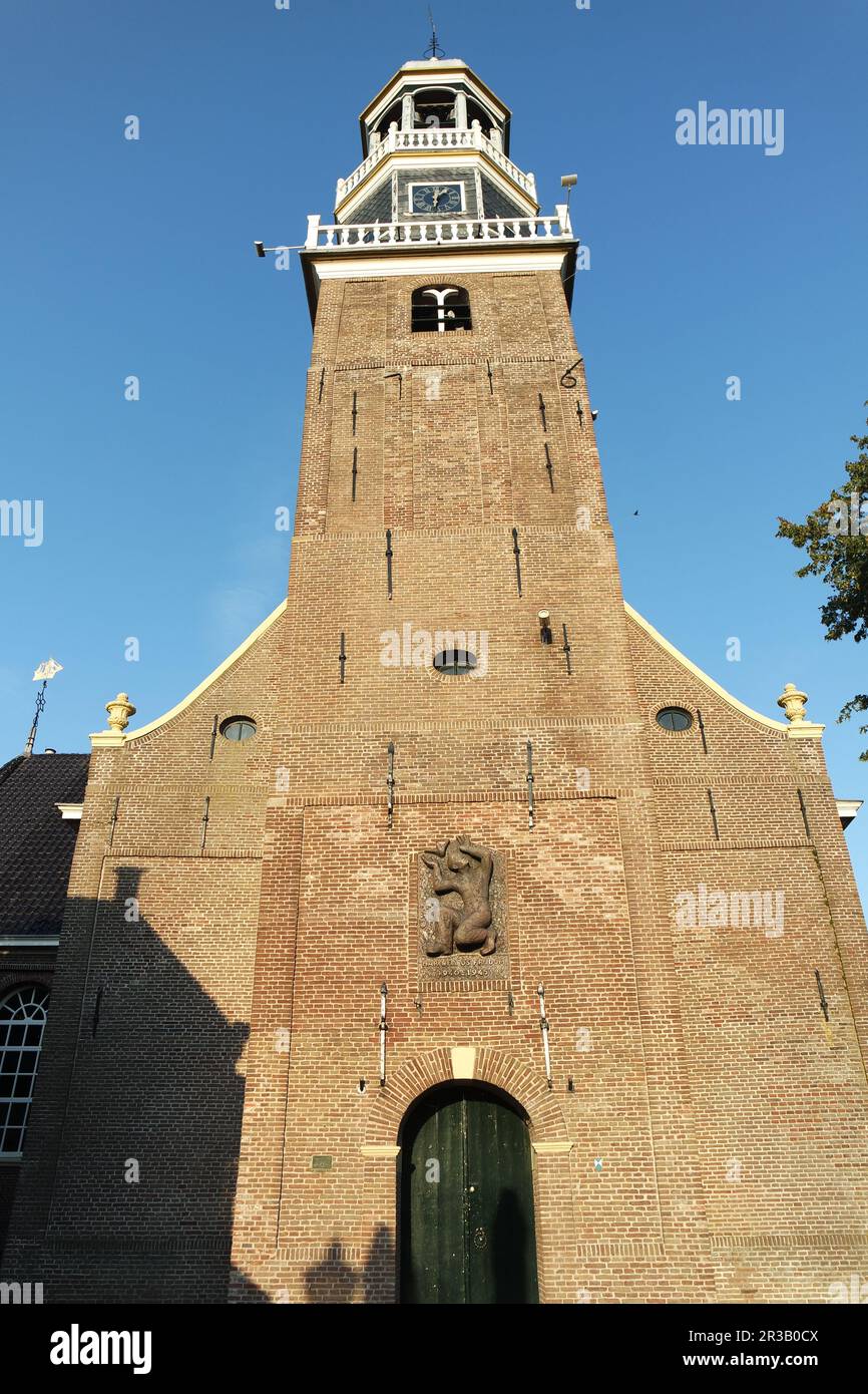 Church in Lemmer, Netherlands Stock Photo