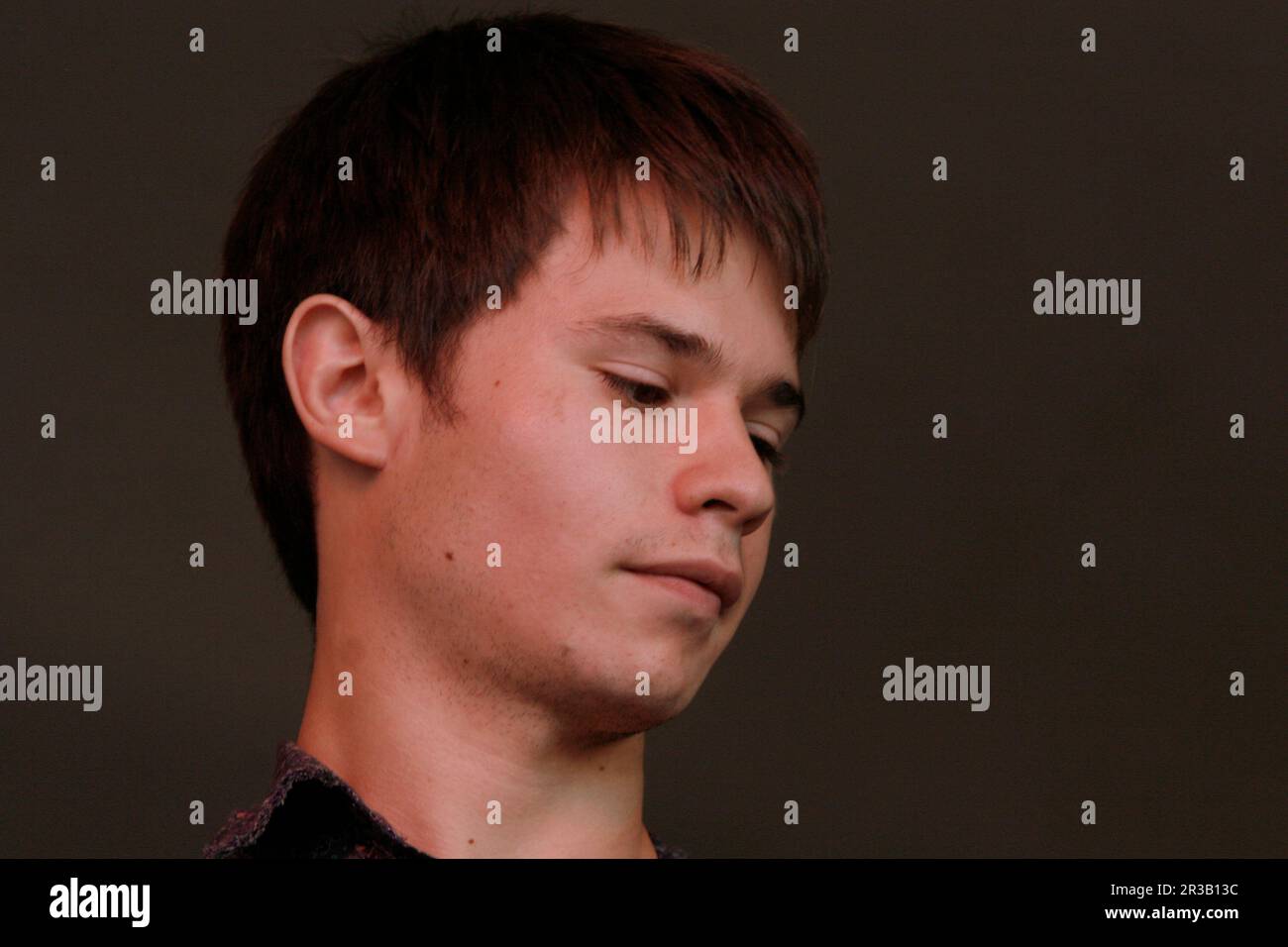 Ian Broudie son Riley of The Lightening Seeds performing at the Croydon