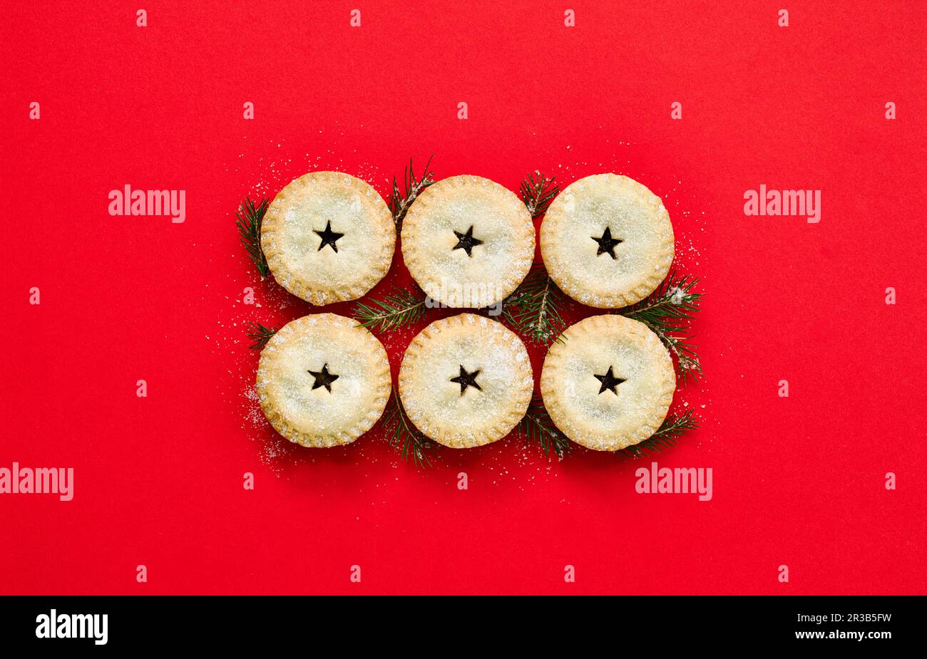 Plan view of mince pies hi-res stock photography and images - Alamy