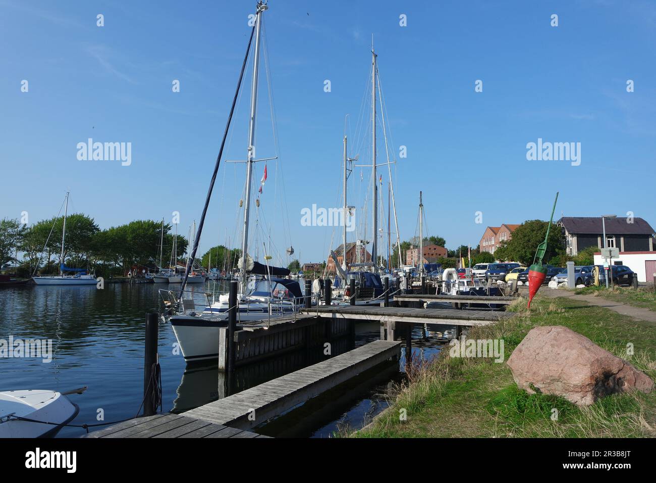 Fehmarn, Port of Orth Stock Photo - Alamy