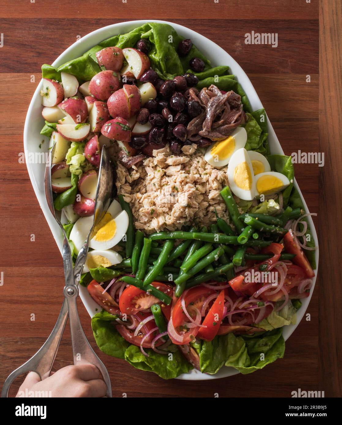 Classic Salade Nicoise Stock Photo - Alamy
