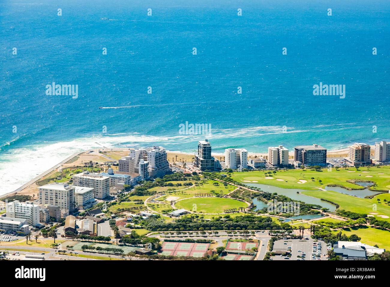 elevated-view-of-green-point-coastal-suburb-in-cape-town-stock-photo