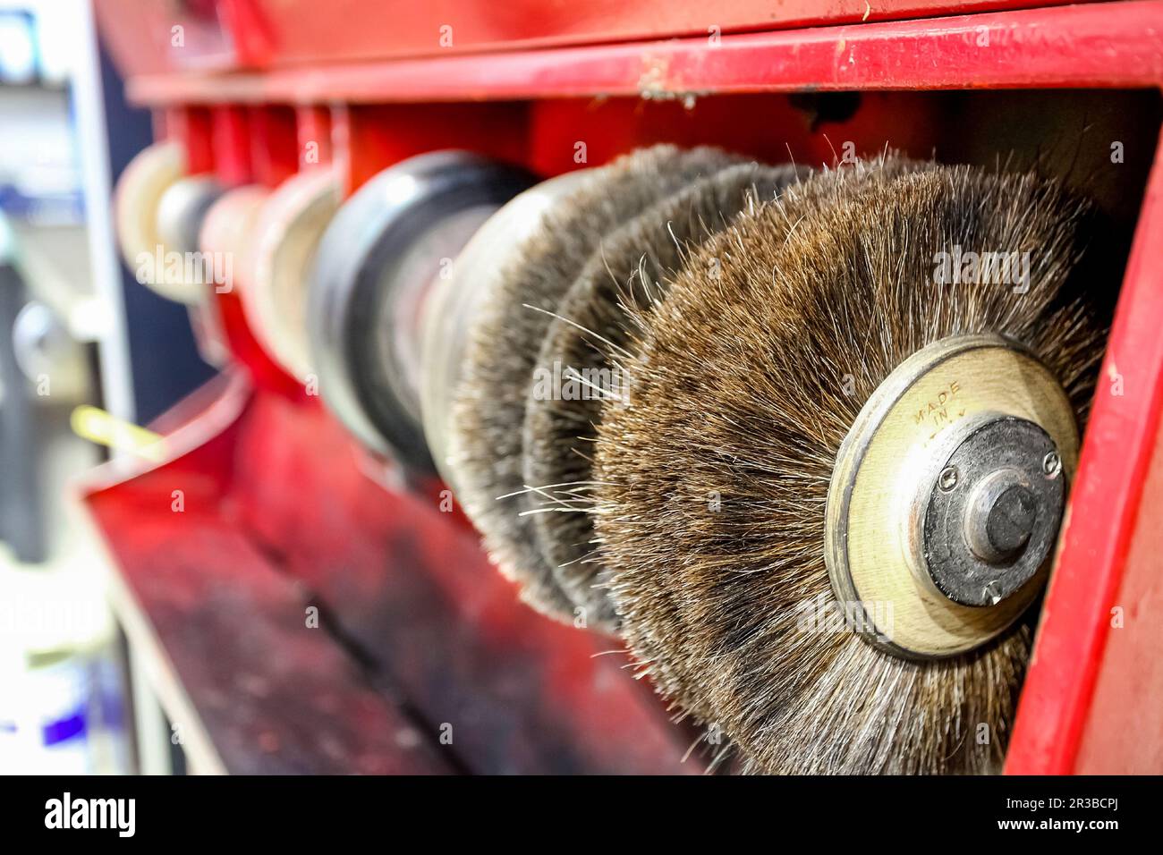 Inside Interior of a Dry Cleaners in a Mall Stock Photo Alamy